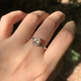 Natural Citrine Ring Adjustable Women's Jewelry Gift