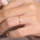 925 Sterling Silver Women's Colorful CZ Rings Anniversary Gift Jewelry