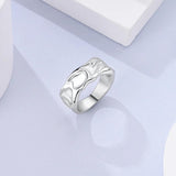 925 Silver Music Note Rainbow Heart Love Rin
