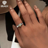 925 Silver Sun Moon Stars Ring Couple Band Size 5-9 Fine Jewelry Gift