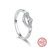 925 Silver Star Moon Sun Galaxy Charms Radiant Pantaro Rings Women Jewelry