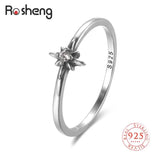 925 Silver Star Ring Personality Jewelry Birthday Gift