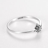 925 Silver Star Ring Personality Jewelry Birthday Gift