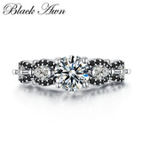 Anillos & Silver Eternity Band Jewelry Wedding Rings for Women