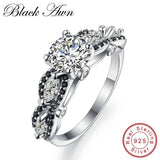 Anillos & Silver Eternity Band Jewelry Wedding Rings for Women