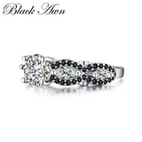 Anillos & Silver Eternity Band Jewelry Wedding Rings for Women