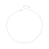 925 Sterling Silver Chain Necklace for Women BSA006