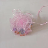 50pcs Round Organza Bag Drawstring Jewelry Bags for Wedding/Gift/Candy