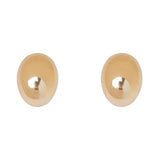 925 Silver Plated Small Circle Earrings for Women