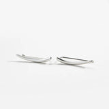 925 Silver Climber Earring Stud Women Fine Jewelry Pendientes