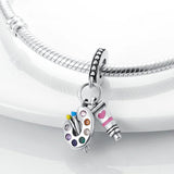 BAMELA 925 Silver Sport Charms for Bracelet DIY Jewelry