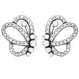 925 Silver Enchanted Crown Tree Of Love Earrings