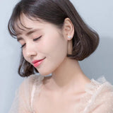 MloveAcc 925 Silver Pig Stud Earrings Gift For Girls Kids Lady