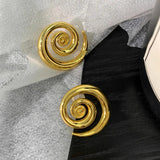 Bilandi Spiral Stud Earrings 925 Silver Women Gift