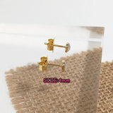 Spanish Bear Classic Stud Earrings 925 Sterling Silver Tousingly Women's Jewelry