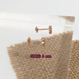 Spanish Bear Classic Stud Earrings 925 Sterling Silver Tousingly Women's Jewelry