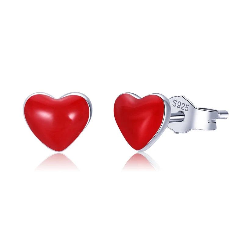 925 Silver Rabbit Stud Earrings for Women