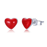 925 Silver Rabbit Stud Earrings for Women