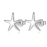 TrustDavis Star Stud Earrings Wedding Jewelry Gift