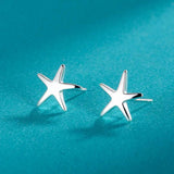 TrustDavis Star Stud Earrings Wedding Jewelry Gift