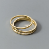 Vintage Small Zircon Rings for Women Wedding Jewelry