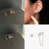 925 Sterling Silver Zircon Earrings Classic Jewelry Women Engagement