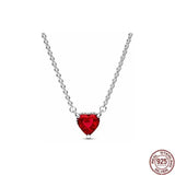 925 Silver Light Droplet Heart Snow Set - DIY Jewelry