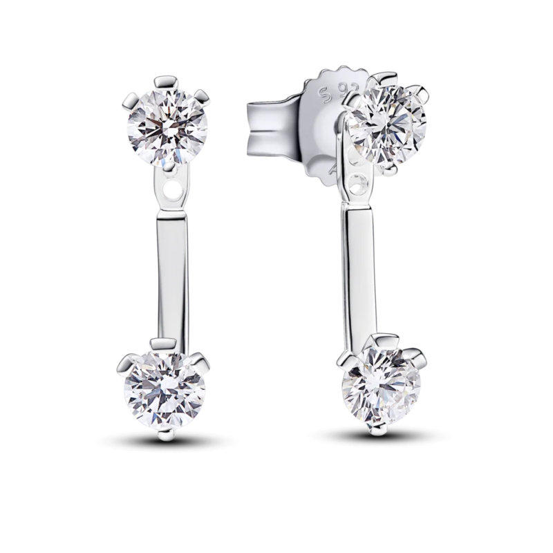 925 Silver Red Carp & Conch Shell Earrings Wedding Jewelry
