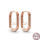 925 Silver Peacock Wave Galaxy Women's Earrings Wedding Jewelry