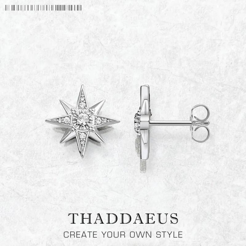 Magic Star Studs Earrings 925 Sterling Silver