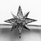 Magic Star Studs Earrings 925 Sterling Silver