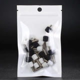 100 Clear Zip Lock Bags - Snack Candy Phone Case Jewelry Packaging Pouches