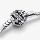 Sterling Silver Plated Snake Chain Bracelet for European Charms