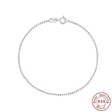 925 Silver Christmas Charm Bracelet for Women