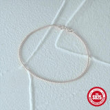 925 Silver Christmas Charm Bracelet for Women