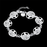 925 Silver Tree of Life Women's Bracelet