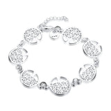 925 Silver Tree of Life Women's Bracelet