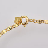 925 Silver Wave Locker Chain Bracelet Wedding Bangle