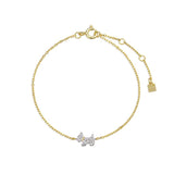 925 Silver Anamel CZ Bracelet for Women