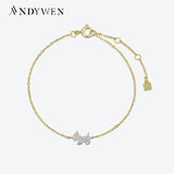 925 Silver Anamel CZ Bracelet for Women