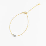 925 Silver Anamel CZ Bracelet for Women