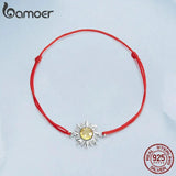 Moon Star Bracelet 925 Sterling Silver for Women Girls