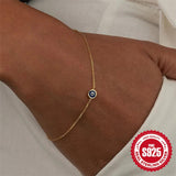 925 Silver Evil Eye Bracelets: Lucky Jewelry for Christmas