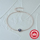 925 Silver Evil Eye Bracelets: Lucky Jewelry for Christmas