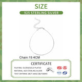 925 Silver Snake Bone Chain Bracelet Women Fine Jewelry