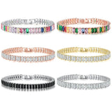 925 Silver Zircon Bracelet Women's Engagement Gift