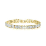 925 Silver Zircon Bracelet Women's Engagement Gift
