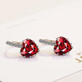 925 Silver Opal Planet Star Drop Earring Women Jewelry