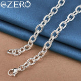 925 Silver Lucky Number 5 Pendant Necklace Wedding Party Charm Jewelry