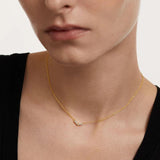 925 Silver Queen Zircon Pendant Necklace Women Jewelry